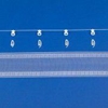 Bilde av Wave-glider rund på snor, 8 cm (7mm)
