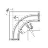 Bilde av Nexty Bue 40x40 cm, 180 mmR, Champagne