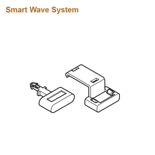 Bilde av New Delac (ND) Smart Wave gardinstopper, to deler