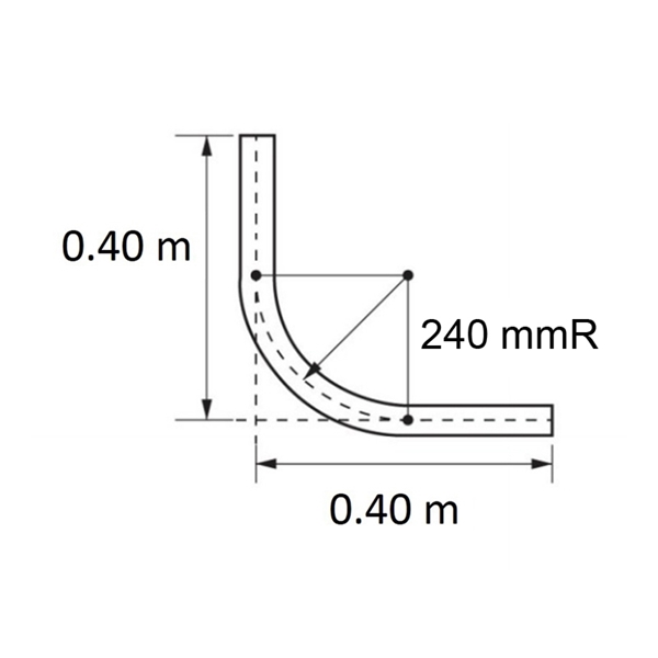 Bilde av Nexty Bue 40x40 cm,240 mmR, Grå ask