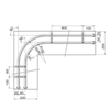 Bilde av Nexty Bue 40x40 cm, 240mmR, Hvit